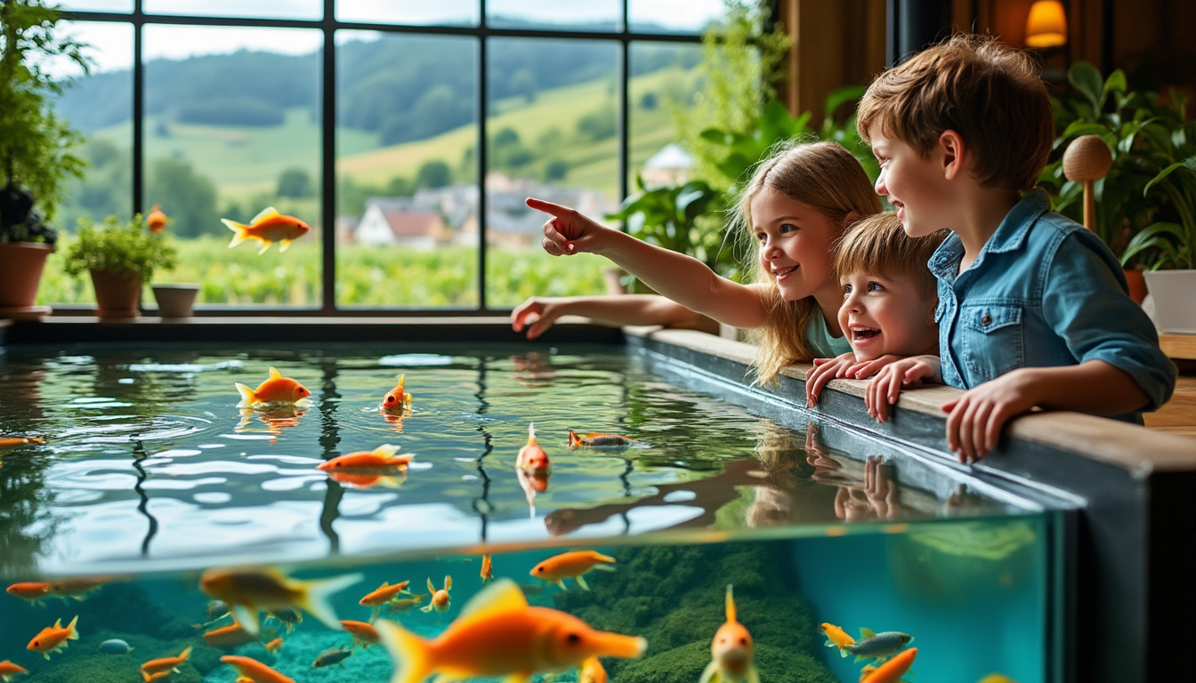 découvrez l'aquarium du périgord au parc du bugue, une activité idéale en famille pour explorer la faune aquatique et passer un moment inoubliable au cœur de la nature.