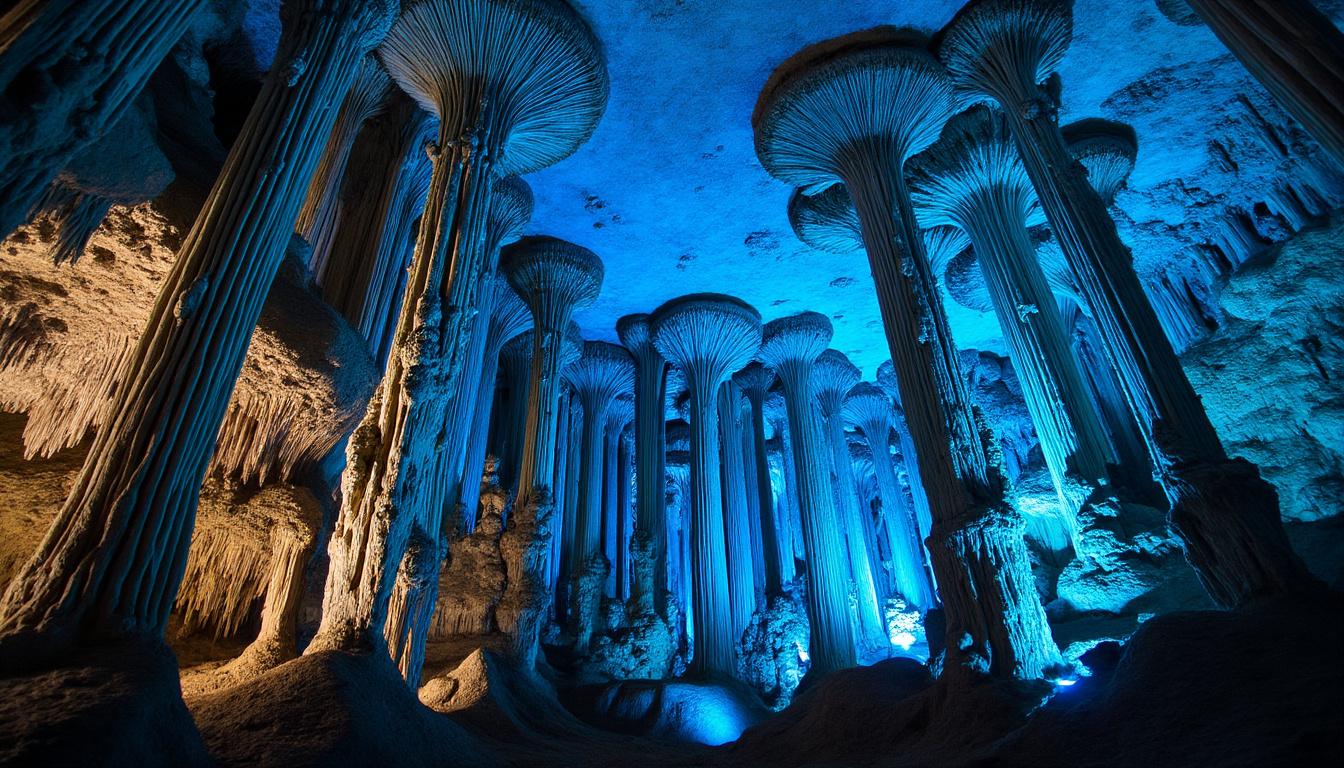 découvrez le gouffre de proumeyssac, la cathédrale de cristal du périgord, un site naturel spectaculaire aux formations de stalactites uniques et une ambiance féerique à ne pas manquer.