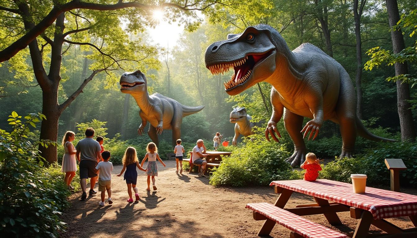 découvrez les meilleurs parcs de dinosaures en france pour une aventure préhistorique passionnante en famille. parcourez des sites incontournables avec des animations et attractions adaptées à tous les âges.