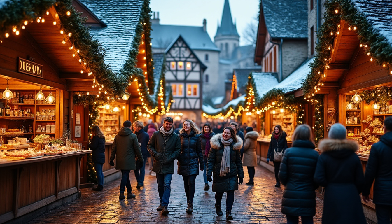 découvrez le marché de noël de sarlat : dates, programme des animations et détails sur les illuminations féériques pour une ambiance magique en dordogne.