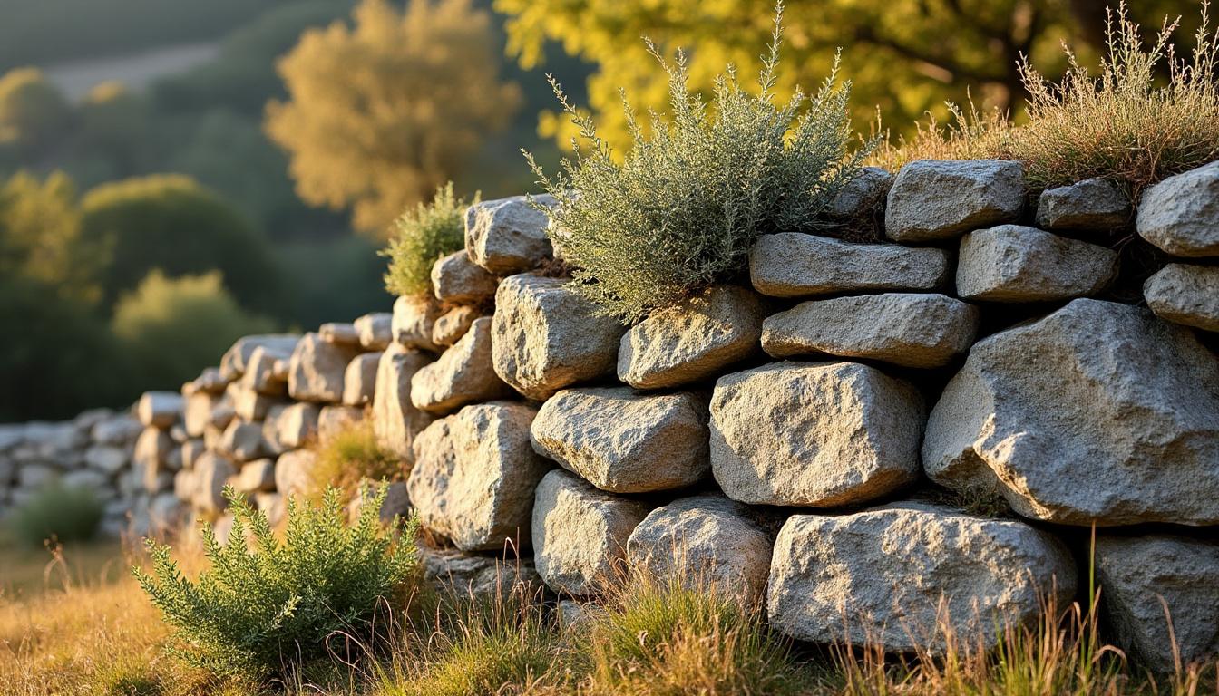 découvrez la technique ancestrale du muret en pierre sèche, une méthode durable et écologique pour construire des murs solides sans mortier.