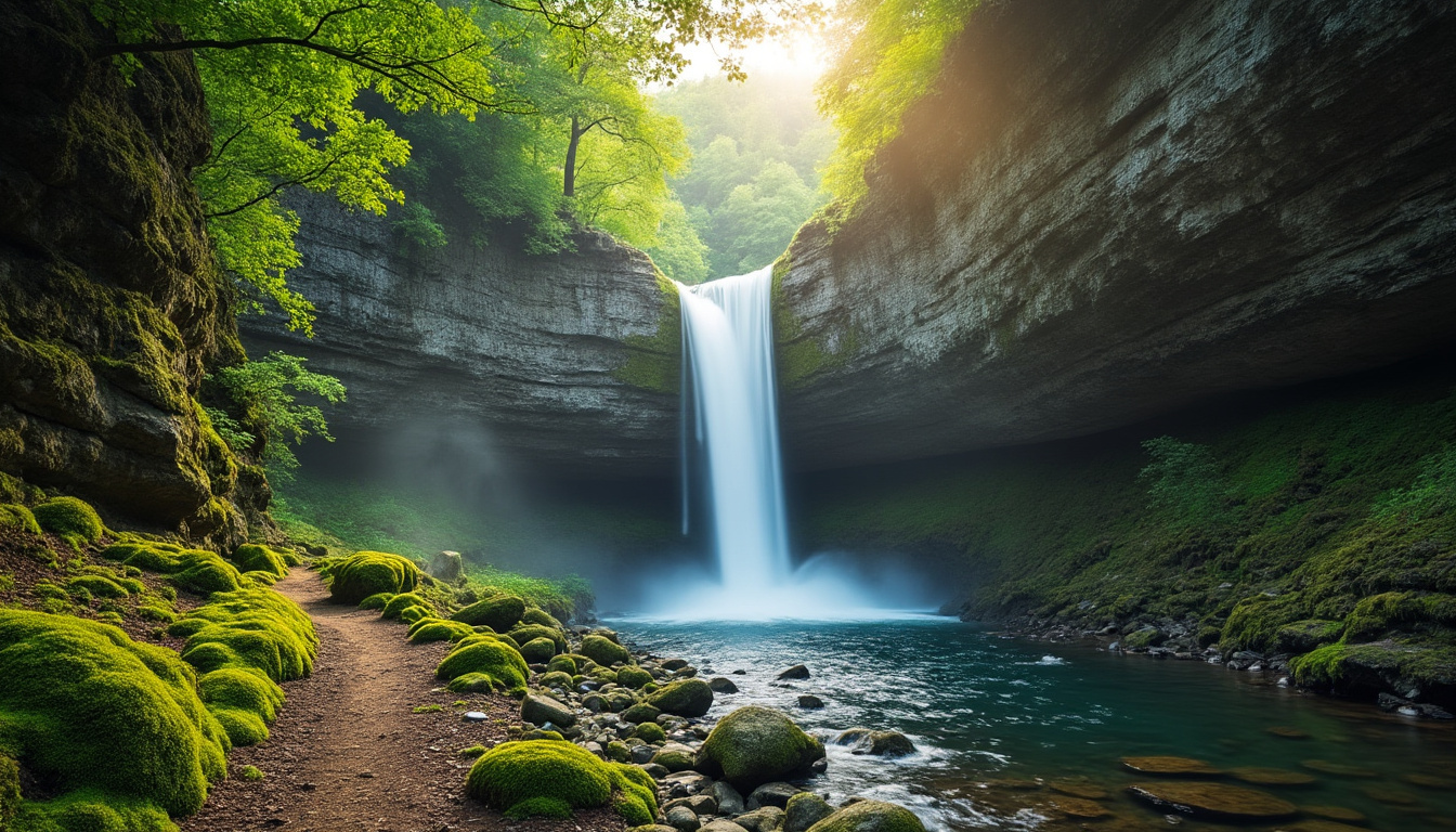 découvrez les sentiers pittoresques des gorges de l'auvézère, entre cascades impressionnantes et eaux vives, pour une randonnée inoubliable en pleine nature.