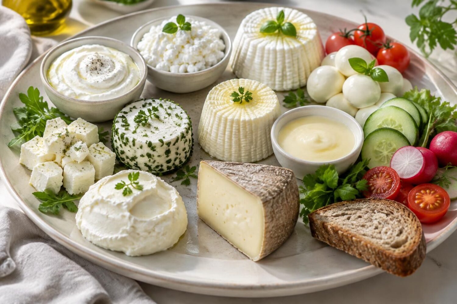 Top 10 des fromages les moins gras, pour le régime et le cholestérol