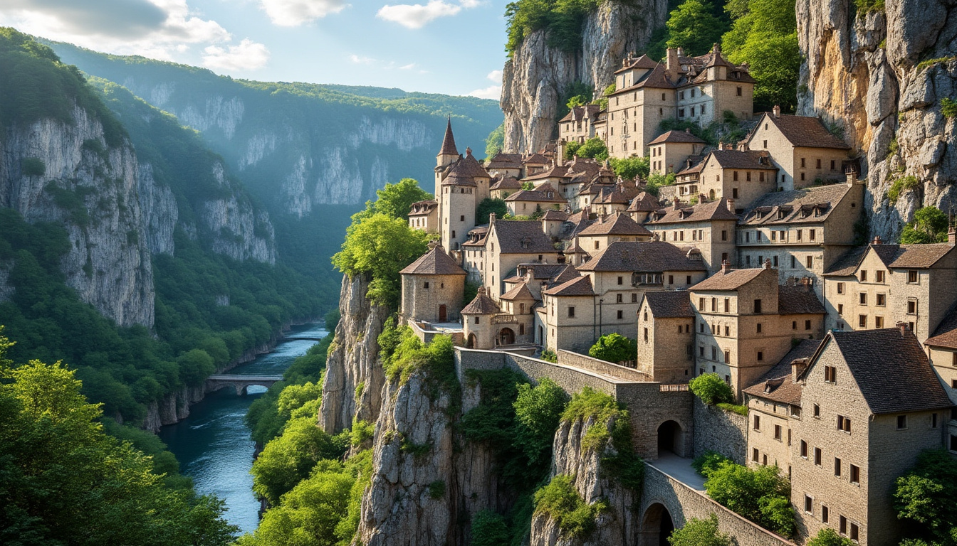 découvrez rocamadour, charmante cité médiévale nichée sur une falaise spectaculaire dans le lot. explorez son histoire, ses monuments et ses panoramas uniques.