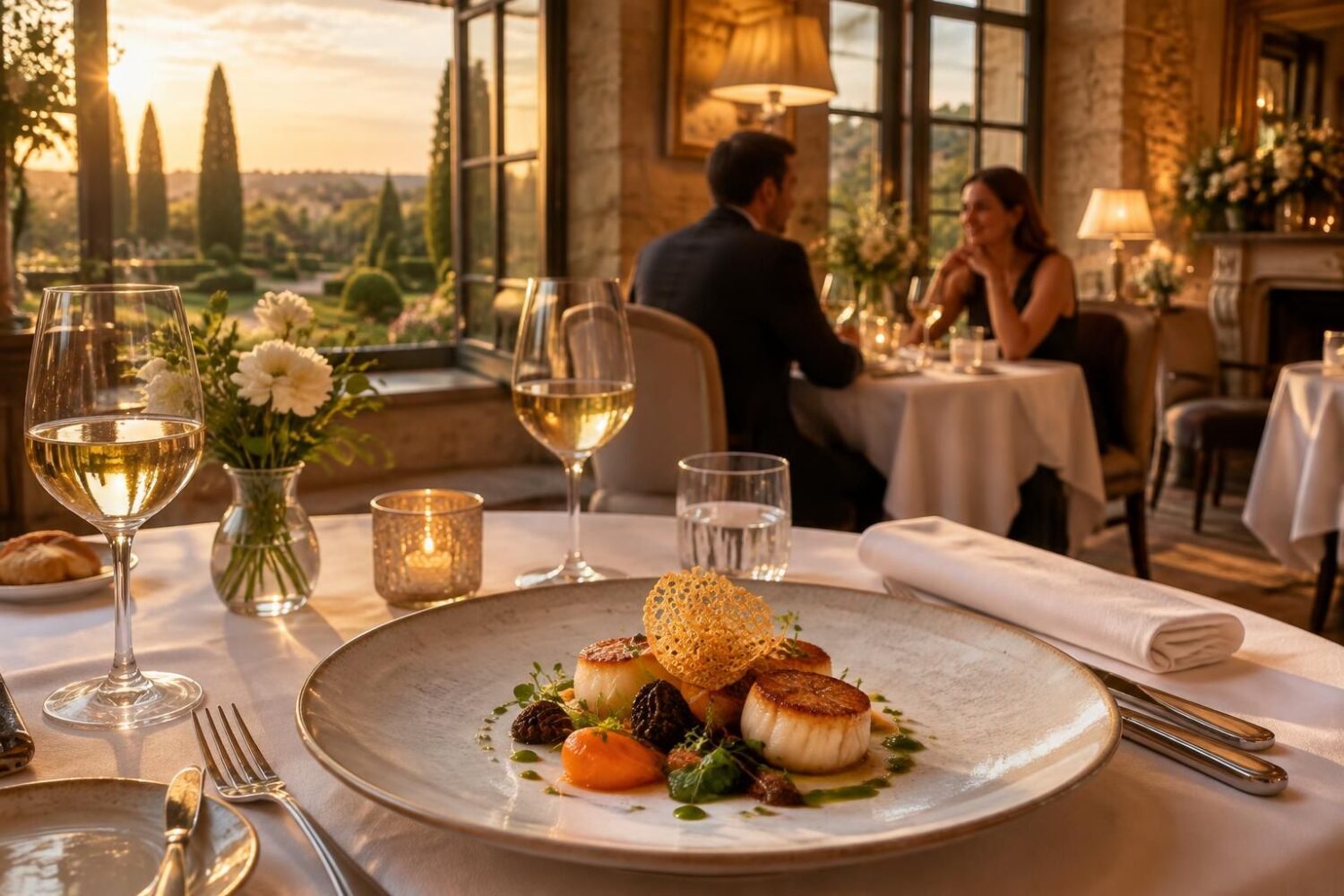 Week-end gastronomique en restaurant étoilé : les meilleures adresses en France