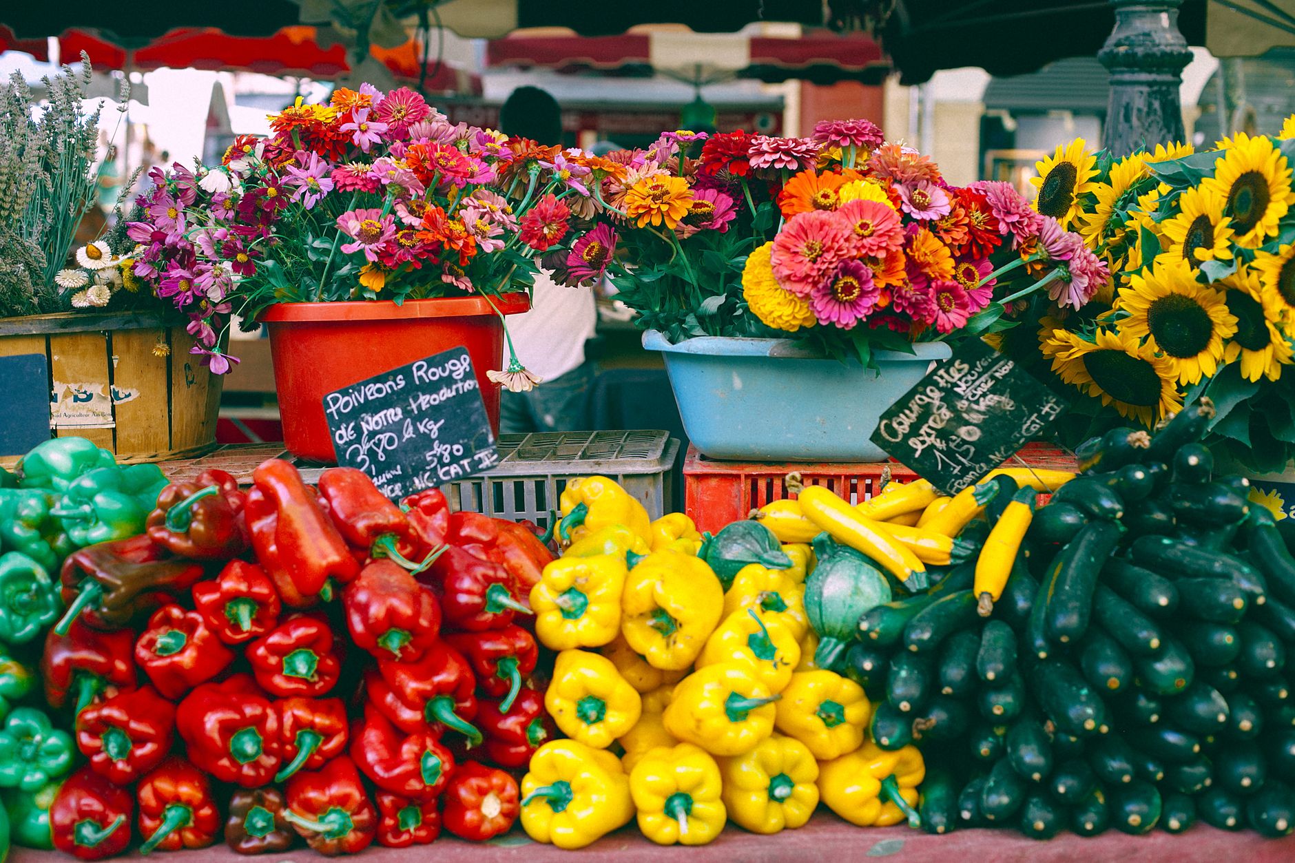 Marchés de Bergerac : jours, horaires et emplacements à connaître — étals de marché Bergerac produits frais